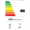 Bosch KIV86VSE2 koel vries combi koelkast 267 liter met 3 vaks vriesvak 177.5cm Vitafresh lowfrost