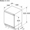 Bosch KUL22ADD0 onderbouw koelkast 82 cm