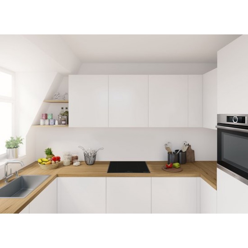 Bosch PIE61RBB5E - Serie 4 - Inbouw Inductiekookplaat - Sneller koken met PowerBoost