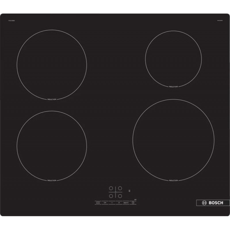 Bosch PIE61RBB5E - Serie 4 - Inbouw Inductiekookplaat - Sneller koken met PowerBoost