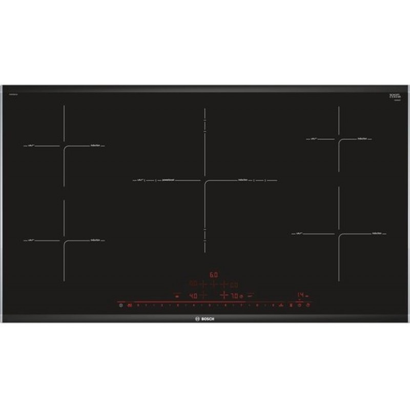Bosch PIV975DC1E - Serie 8 - Inbouw Inductiekookplaat - Extra breed bedieningspaneel - PerfectFry voor perfecte resultaat - Tot 35% meer vermogen met Power Boost