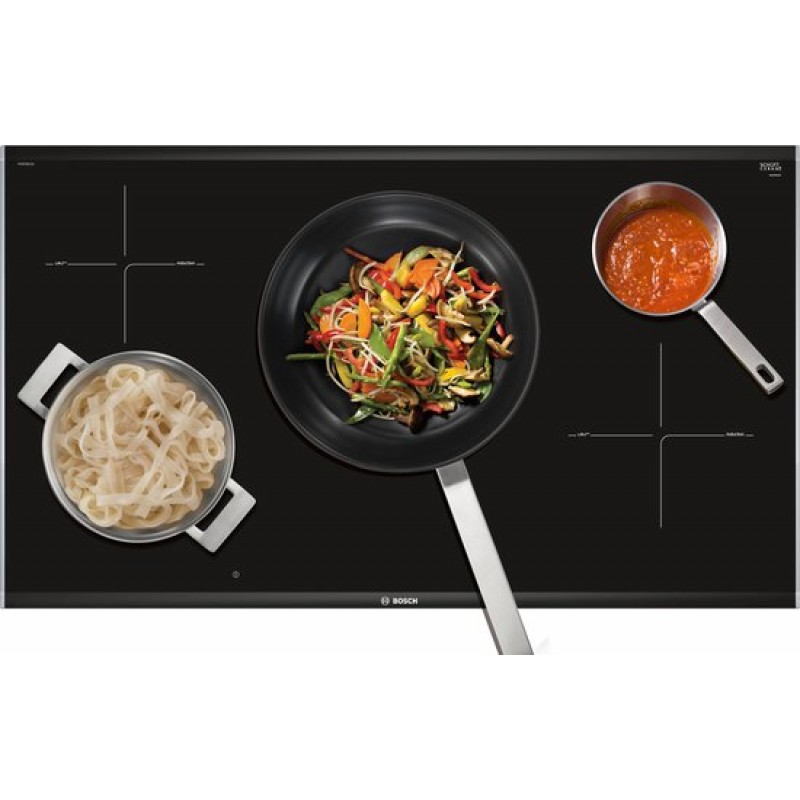 Bosch PIV975DC1E - Serie 8 - Inbouw Inductiekookplaat - Extra breed bedieningspaneel - PerfectFry voor perfecte resultaat - Tot 35% meer vermogen met Power Boost