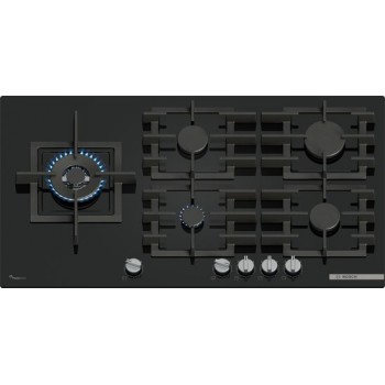 Bosch Serie 6 PPM9A6I40 - Inbouw gaskookplaat - Zwart - 90 cm - 5 zone(s)
