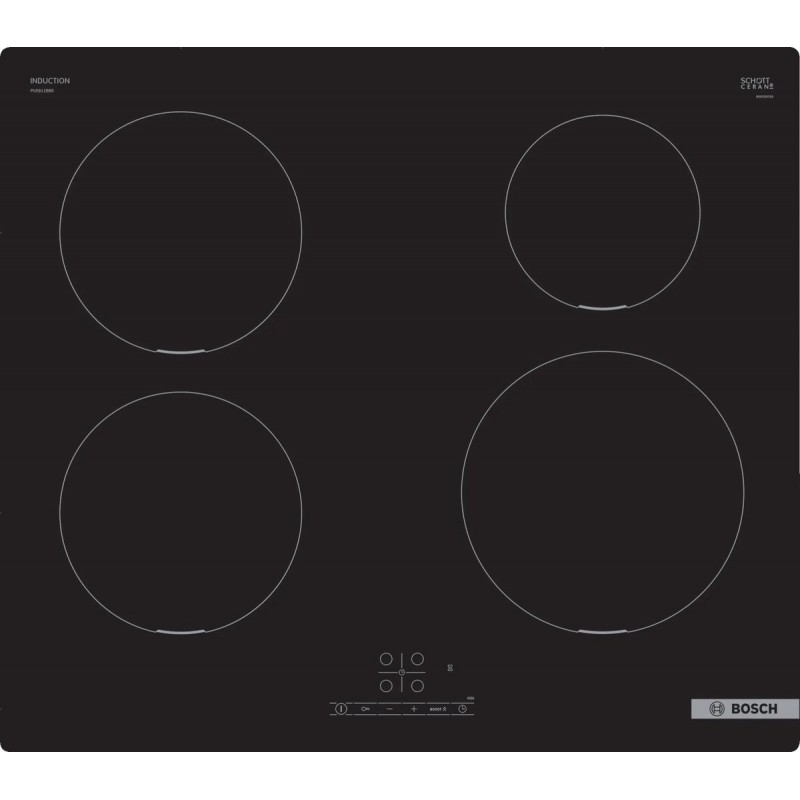 Bosch PUE611BB5E - Inductie kookplaat -60cm - 4 pits
