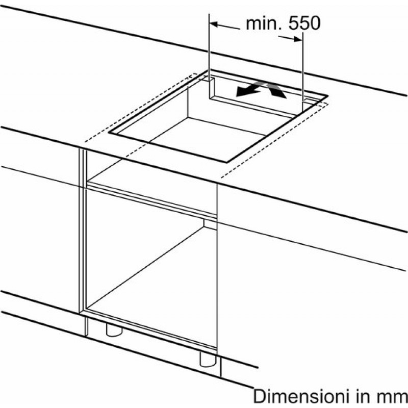 Bosch PUE611BB5E - Inductie kookplaat -60cm - 4 pits