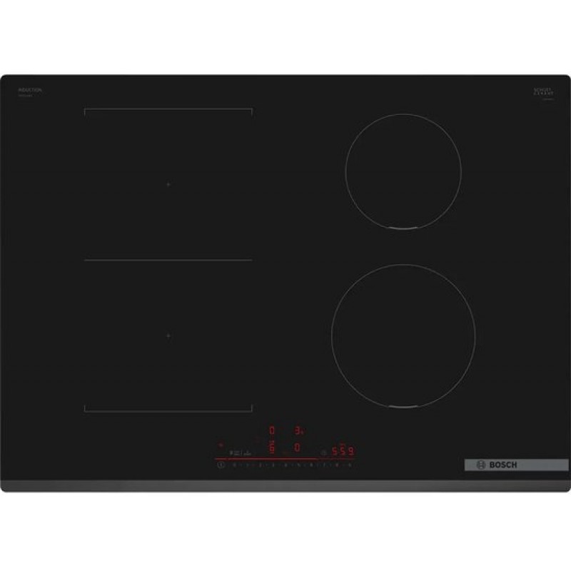 Bosch PVS731HB1E - Inductiekookplaat - 70 cm - Zwart - Sneller koken met PowerBoost -CombiZone - Home Connect