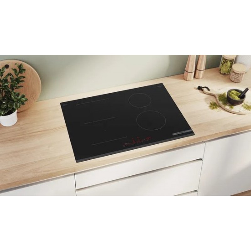 Bosch PVS731HB1E - Inductiekookplaat - 70 cm - Zwart - Sneller koken met PowerBoost -CombiZone - Home Connect
