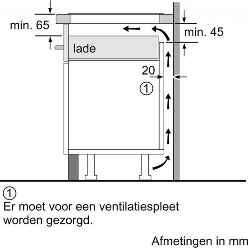 Bosch PVS731HC1E - Serie 6 - Inbouw inductiekookplaat - 70cm - CombiZone: combineer twee inductiezones - PerfectFry Plus: aanbranden behoort tot het verleden
