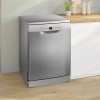 Bosch SMS2HTI02E - Serie 2 - Vrijstaande vaatwasser - 60 cm - Geborsteld staal - Anti-fingerprint - Energielabel D - Home Connect