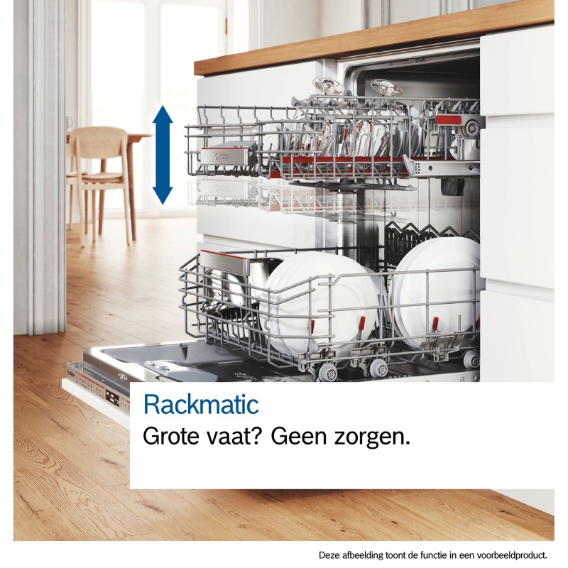 Bosch SMV4EMX00N - Vaatwasser inb. 60cm vol geintegreerd - Stil - 42 dB - ['Lade'] - ['Condens', 'Ventilatie']