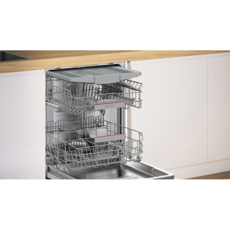 Bosch SMV6YCX07E Serie 6 - Vaatwasser - Inbouwvaatwasser - Volledig geïntegreerd - 60 cm - Energieklasse A - PerfectDry met zeolith: perfect droogresultaat met een laag energieverbruik - Home Connect