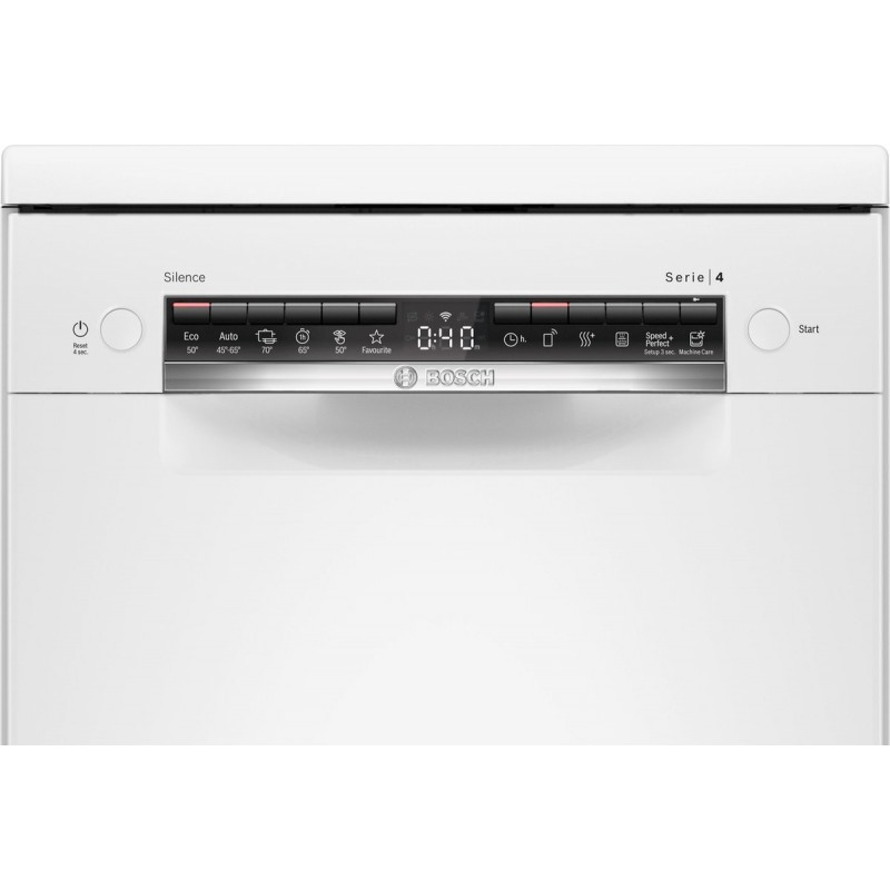 Bosch SPS4HKW49E - Serie 4 - Vaatwasser - Extra Droog: optie voor extra grondige droogresultaten - Wit