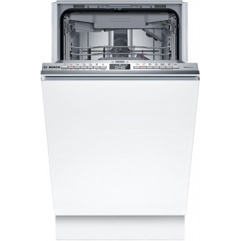 Bosch SPV4EMX17E - Serie 4 - Vaatwasser -Inbouwvaatwasser - Volledig integreerbaar - 45 cm - Energielabel B - Efficient Dry: verbeterde droogprestaties door de automatisch geopende deur