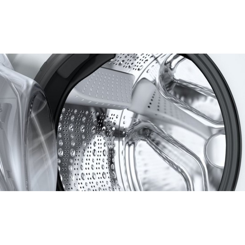 Bosch WAN2827TNL - Serie 4 - Wasmachine met stoom - 9 KG - 1400 rpm - Energielabel A - Iron Assist: vermindert kreukels tot 50% - Stil - Bespaar water met ActiveWater Plus - SpeedPerfect: tot 65% sneller wassen