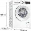 Bosch Serie 6 - WGG246ZEFG - Wasmachine - Wasmachine met stoom - 1600 rpm - 9 kg - Energielabel A - Iron Assist: vermindert kreukels tot 50% - NL/FR Display - Bespaar water met ActiveWater Plus