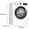 BOSCH Series 6 WGG254Z1GB AntiStain wasmachine met 10 kg capaciteit en 1400 tpm - Wit
