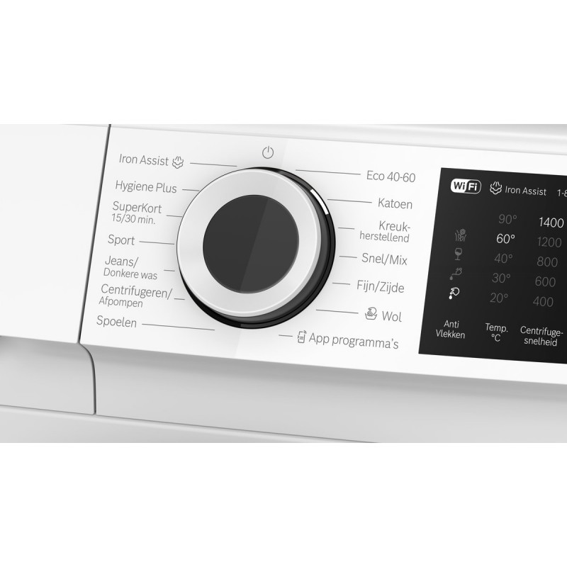 Bosch WGJ23405NL - Serie 6 - Wasmachine - 8 kg - 1400 rpm - Iron Assist: vermindert kreukels tot 50% - Home Connect - Energieklasse A