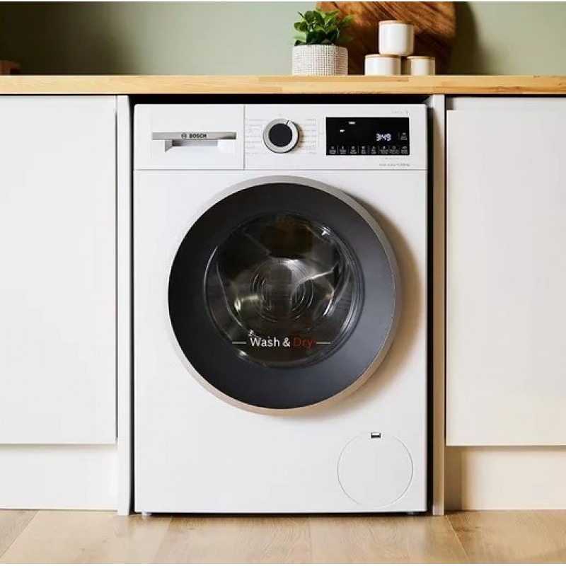BOSCH Serie 6 WNG25401GB AntiStain 10,5 kg was-droogcombinatie - Wit