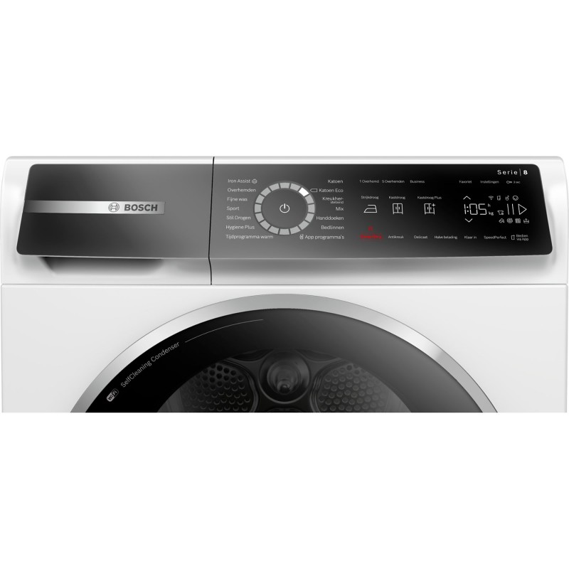 BOSCH WQB246C7NL Self Cleaning Condenser - Warmtepompdroger - 9 kg - 58 dB - Energielabel C