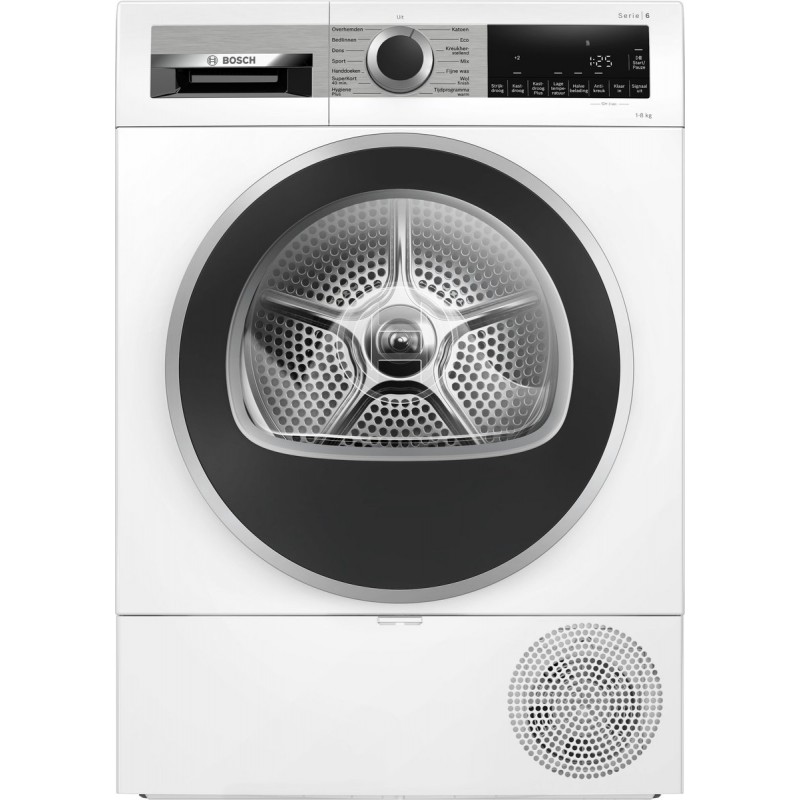 Bosch WQG233DLNL Serie 6 - Wasdroger- Warmtepompdroger - Wasdroger - 8 kg - Stil