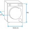 Bosch WTH8300CNL - Serie 4 - Wasdroger - Warmtepompdroger - Droogt zoals jij wilt met Auto Dry - Stil - 8 kg