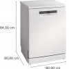 Bosch SMS4HVW14E - Serie 4 - Vaatwasser - Vrijstaande vaatwasser - Wit - Home Connect - Extra Droog: optie voor extra grondige droogresultaten