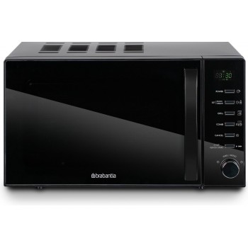 Brabantia BBEK1145DG Magnetron met Grillfunctie - Vrijstaand - 13 automatische kookprogramma's