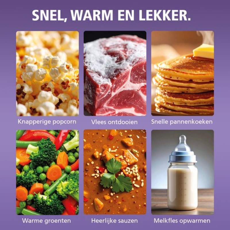 Brabantia BBEK1145DG Magnetron met Grillfunctie - Vrijstaand - 13 automatische kookprogramma's
