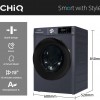 CHiQ CFL90-14586IM3XA - Wasmachine - 9 KG - Space Pro - 16 programma's - AI Smart - Stoomwassen & Quick Wash - Energieklasse A