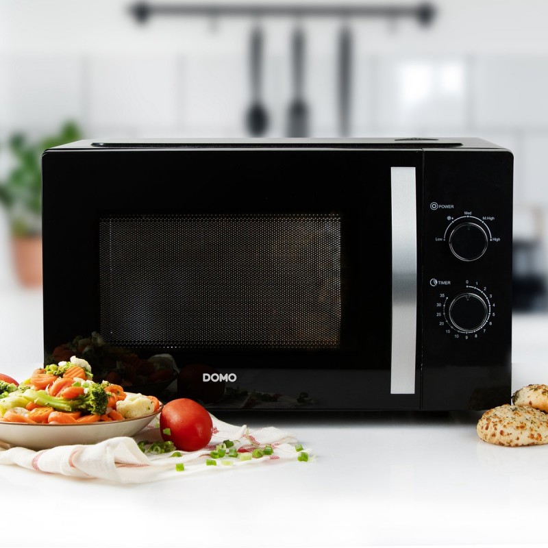 DOMO DO23001 Microgolfoven Solo - Magnetron - Vrijstaand - 30L - 900W - Zwart