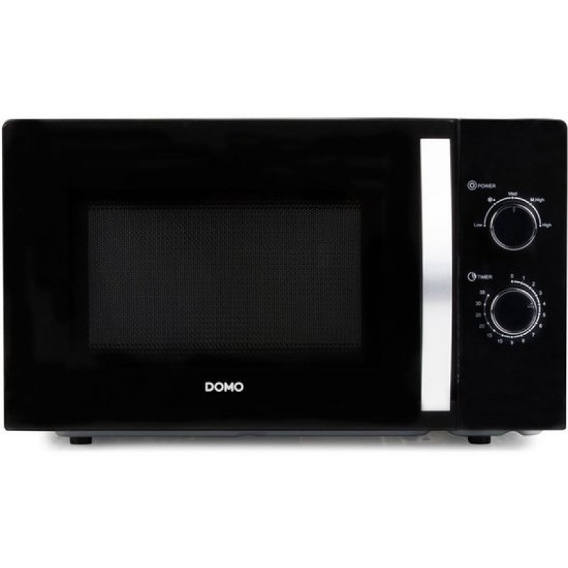DOMO DO23001 Microgolfoven Solo - Magnetron - Vrijstaand - 30L - 900W - Zwart