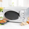 DOMO DO3025 Microgolfoven/magnetron solo - 25 L - 900 W - Retro - Grijs