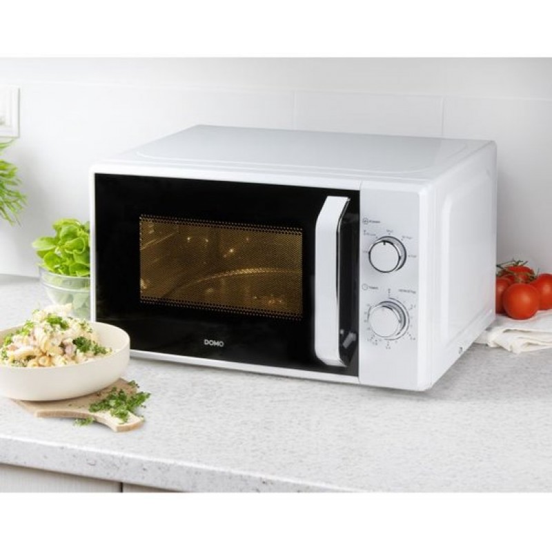 DOMO DO3120 Microgolfoven solo - 20 L - 800 W - wit