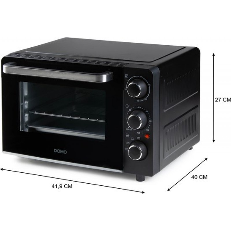 DOMO Oven 'Bake and Snack' - Vrijstaand - 20 L - 1300 W