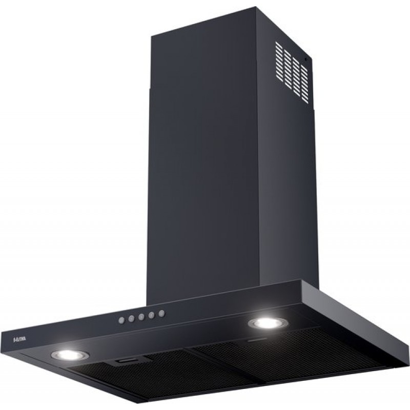 ETNA AB661ZT - Slimline schouwkap - 60 cm - Matzwart