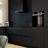 ETNA AB661ZT - Slimline schouwkap - 60 cm - Matzwart
