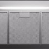 ETNA AB791RVS - RVS schouwkap met glasdesign front - 90 cm - A++