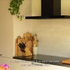 ETNA AB791ZT - Matzwarte schouwkap met glasdesign front - 90 cm - A++