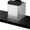 ETNA AB791ZT - Matzwarte schouwkap met glasdesign front - 90 cm - A++