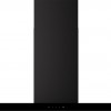 ETNA AB791ZT - Matzwarte schouwkap met glasdesign front - 90 cm - A++