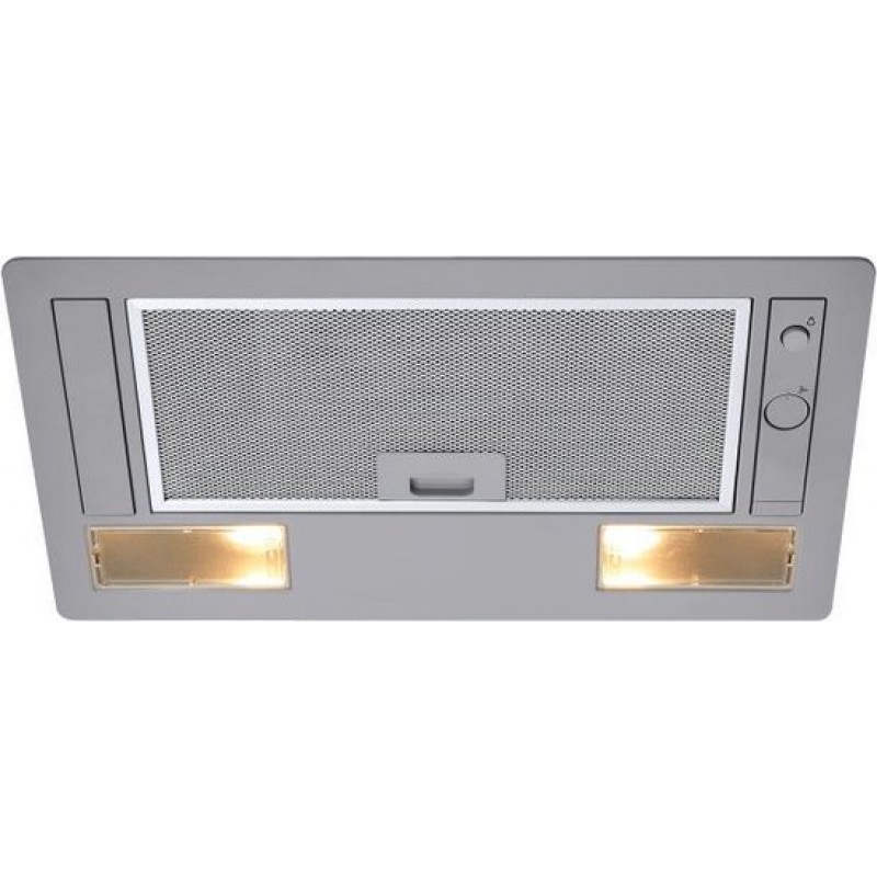 ETNA AI553RVS - Inbouw afzuigkap - 53 cm - Grijs - 425 m³/h - LED verlichting