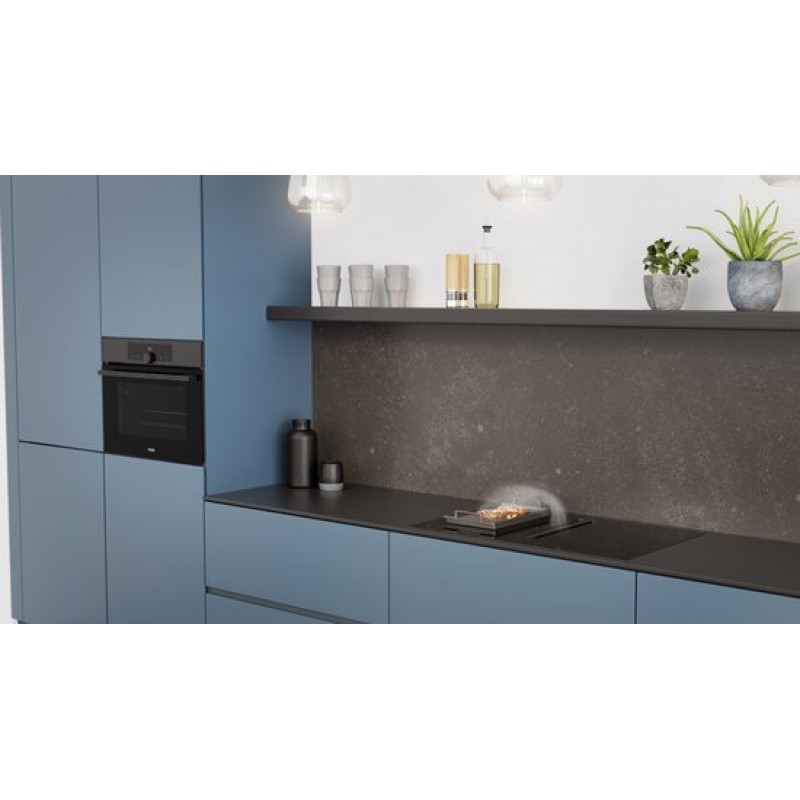 ETNA AKI680ZT kookplaat Zwart Ingebouwd 80 cm Inductiekookplaat zones 4 zone(s) Inbouw afzuigkap