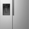 ETNA AKV6178IRVS - Amerikaanse koelkast - No-Frost - 178 cm hoog - 528 liter - Energielabel C - Invriesvermogen 10 kg/24u - Geluidsniveau 37 dB - LED Display - IJs- en waterdispenser - SuperCool - FastFreeze - Deuralarm - Multi Airflow - EnergySaving