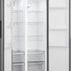ETNA AKV6178RVS - Amerikaanse koelkast - No-Frost - 178 cm hoog - 544 liter - Energielabel C - Invriesvermogen 12 kg/24u - Geluidsniveau 37 dB - LED Display - SuperCool - FastFreeze - Deuralarm - Interter Compressor - Multi Airflow - Energy Saving