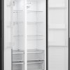 ETNA AKV6178ZWA - Amerikaanse koelkast - No-Frost - 178 cm hoog - 544 liter - Energielabel C - Invriesvermogen 12 kg/24u - Geluidsniveau 37 dB - LED Display - SuperCool - FastFreeze - Deuralarm - Interter Compressor - Multi Airflow - Energy Saving