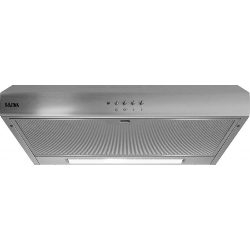 ETNA AO161RVS - Onderbouw Afzuigkap - 60 cm - RVS - Zonder Motor - Mechanische druktoetsen - Geschikt voor centraal afzuigsysteem