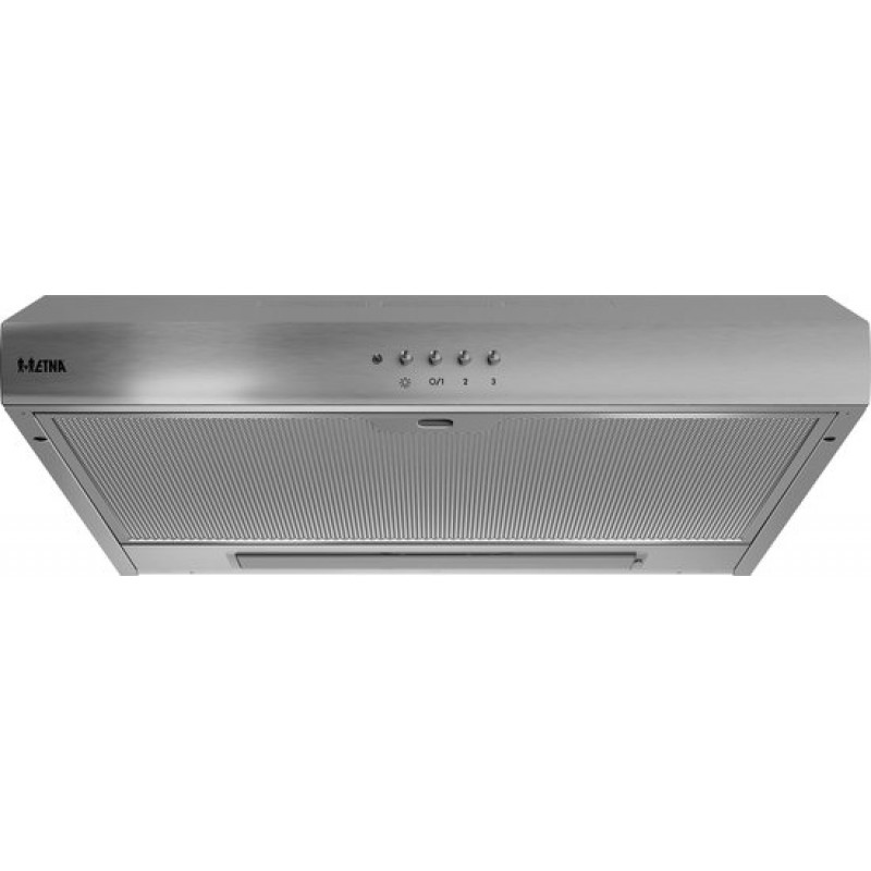 ETNA AO161RVS - Onderbouw Afzuigkap - 60 cm - RVS - Zonder Motor - Mechanische druktoetsen - Geschikt voor centraal afzuigsysteem