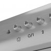 ETNA AO461RVS - Onderbouw Afzuigkap - RVS - 60 cm - 3 standen - Mechanische druktoetsen - LED verlichting - Geschikt voor afvoer naar buiten en recirculatie - 1 motor