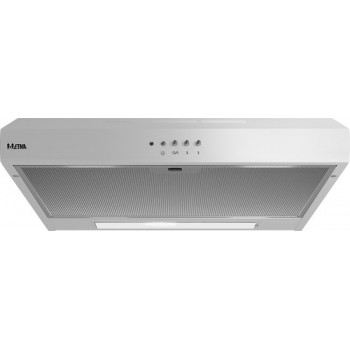 ETNA AO461WIT - Onderbouw Afzuigkap - WIT - 60 cm - 3 standen - Mechanische druktoetsen - LED verlichting - Geschikt voor afvoer naar buiten en recirculatie - 1 motor