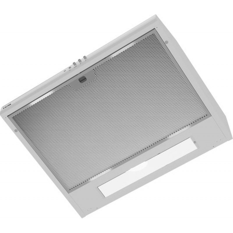 ETNA AO461WIT - Onderbouw Afzuigkap - WIT - 60 cm - 3 standen - Mechanische druktoetsen - LED verlichting - Geschikt voor afvoer naar buiten en recirculatie - 1 motor